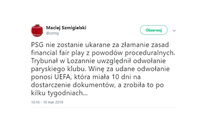 Dlatego PSG nie zostanie ukarane za złamanie zasad FFP!